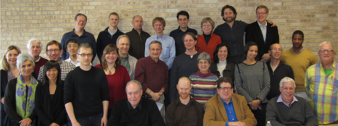 Department of Psychology faculty gathered